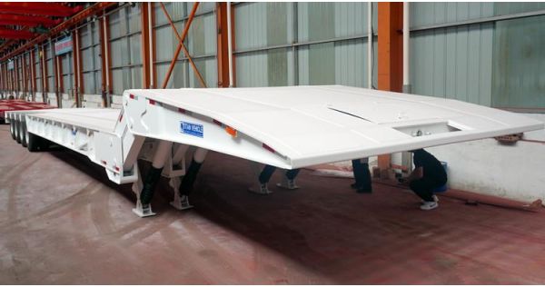 100 Ton Folding Gooseneck Trailer Price - 32000