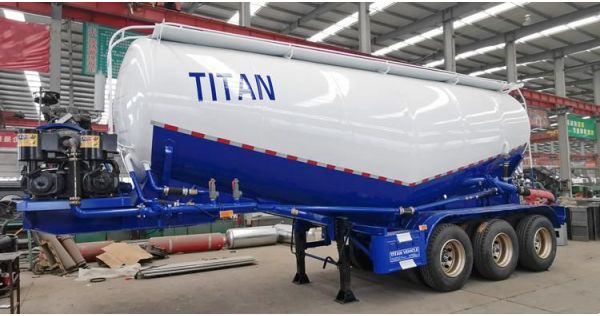 3 Axle Cement Bulker Truck Price - 14300 USD
