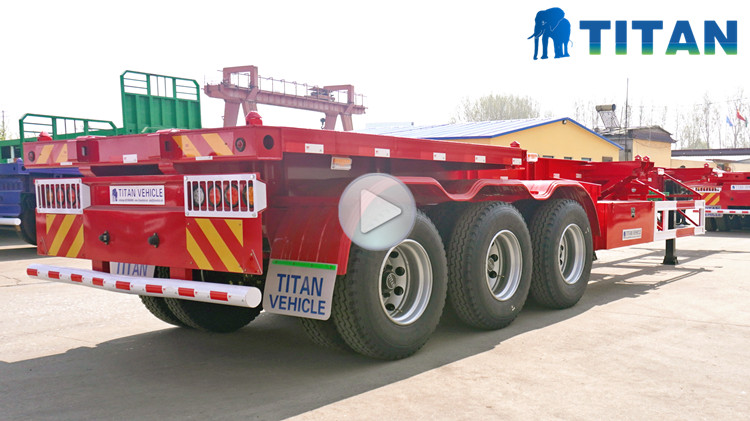 40 FT Shipping Container Chassis Trailer for Sale