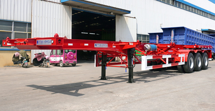 40 FT Shipping Container Chassis Trailer for Sale