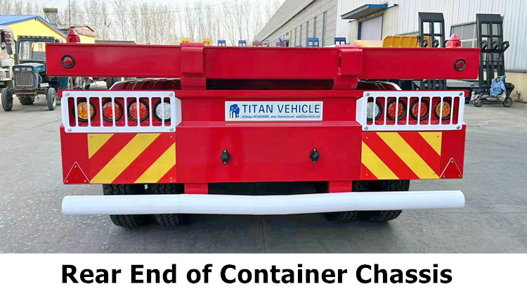 40 FT Shipping Container Chassis Trailer for Sale
