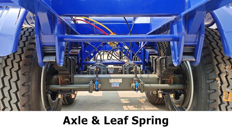 2 Axle 40ft Container Skeleton Trailer for Sale