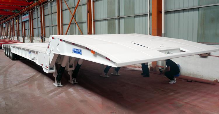 Folding Gooseneck Trailer | Folding Neck Lowboy Trailers for Sale