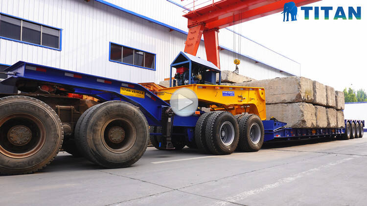 Hydraulic Detachable Gooseneck Lowboy Trailer for Sale