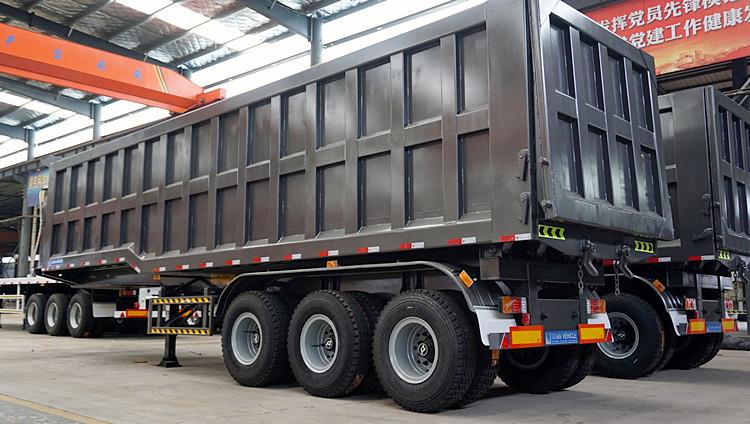 End Dump Trailer Prices - Dump Truck Semi Trailer for Sale