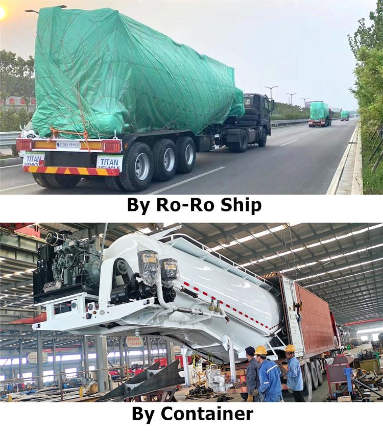 Cement Tanker Price - Dry Bulk Cement Tanker Trailer for Sale