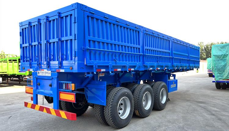 Dropside 34 Ton Side Tipper Trailer for Sale