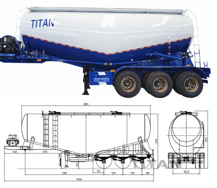 Cement Bulker Truck Price - Cement Bulker Trailer for Sale