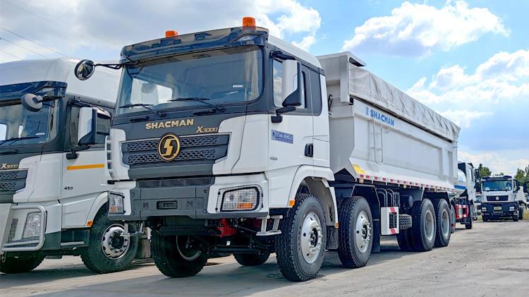 Shacman X3000 Dump Truck - Shacman 8x4 12 Wheeler