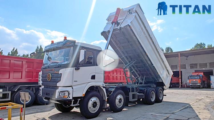 Shacman X3000 Dump Truck - Shacman 8x4 12 Wheeler