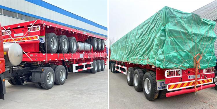 Flatbed Trailer Price - Tri Axle 40 Ft Flatbed Trailer for Sale Near Me