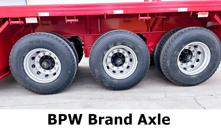 Flatbed Trailer Price - Tri Axle 40 Ft Flatbed Trailer for Sale Near Me