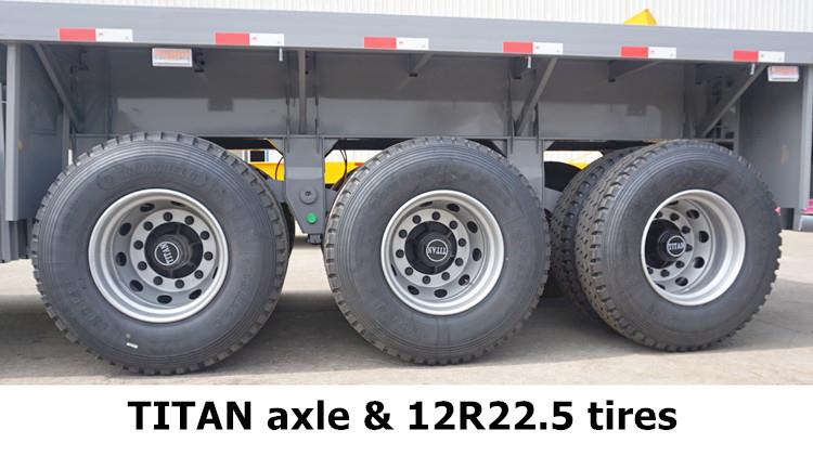 How Much Does a Flatbed Trailer Cost? 3 Axle Semi Truck Flatbed Trailer for Sale