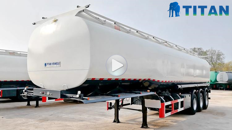 Petrol Tanker Price | Tri Axle Petrol Tanker Trailer for Sale