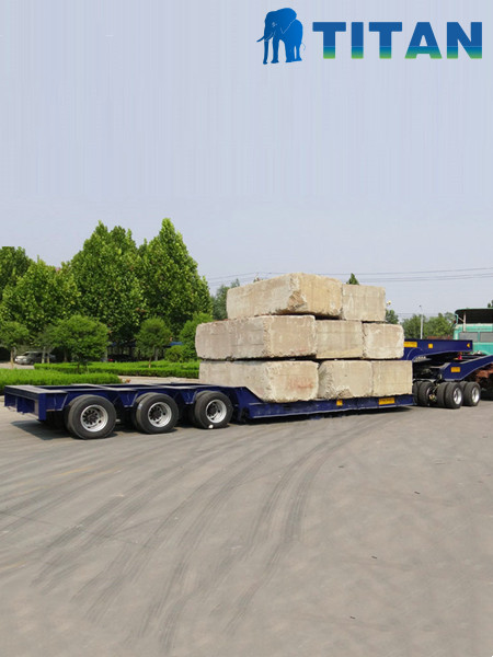 low bed trailer