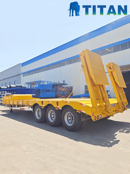 low bed trailer