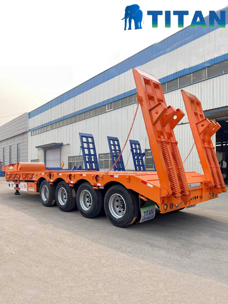 low bed trailer