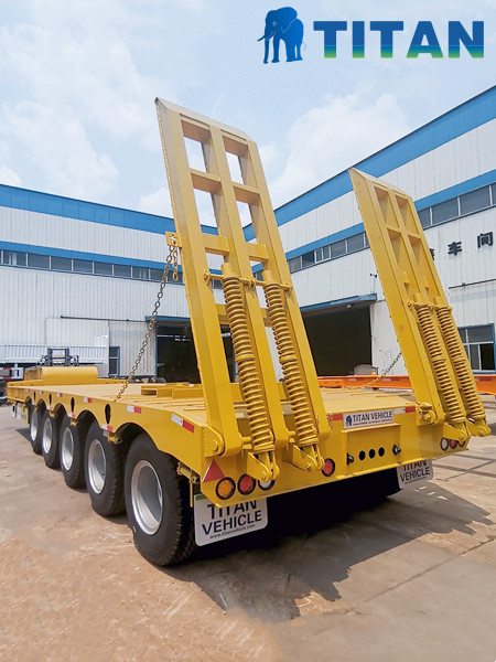 low bed trailer